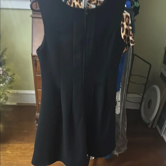 Hell Bunny Black Dress with Red Floral Embroidery - Picture 4 of 5